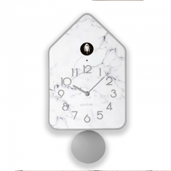 Relógio de Cuco QQ com Pêndulo Mármore - HOME - Guzzini