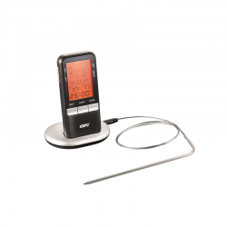 Digital Radio-Controlled Roasting Thermometer - Handi Black - Gefu