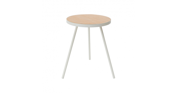 Round Side Table White Tower Yamazaki