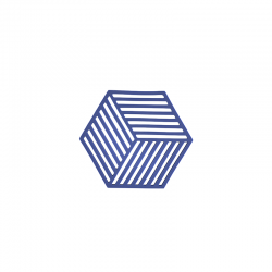 Salvamanteles Índigo - Hexagon - Zone Denmark