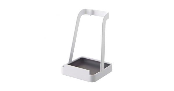 Ladle and Pot Lid Stand White Tower Yamazaki