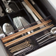 Extendable Cutlery Tray with Slide Black - Tower - Yamazaki YAMAZAKI YMZ3383
