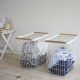 Laundry Basket Large White - Tosca - Yamazaki YAMAZAKI YMZ2810
