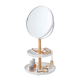 Makeup Mirror with Accessory Tray White - Tosca - Yamazaki YAMAZAKI YMZ2314