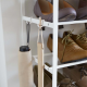 6-Tiered Shoe Rack with Wooden Top Board White - Tower - Yamazaki YAMAZAKI YMZ3369
