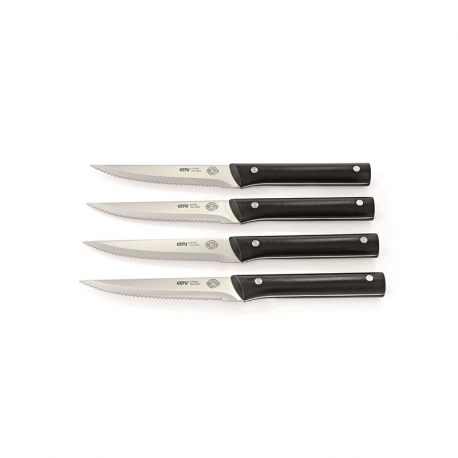Set of 4 Steak Knives - BBQ Black - Gefu GEFU GF89155