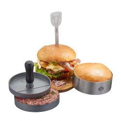 Burger Set 3 Pcs - BBQ Grey - Gefu GEFU GF89494