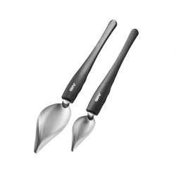Set of 2 Decorating Spoons - Kulinari Black - Gefu GEFU GF14331