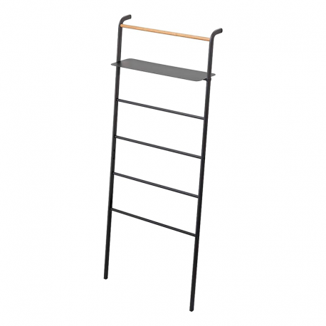 Leaning Ladder Hanger With Shelf Black - Tower - Yamazaki YAMAZAKI YMZ3872