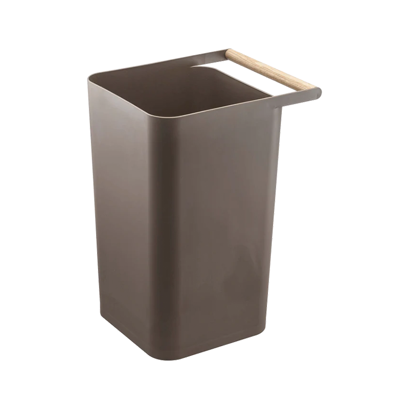 Trash Can Brown Como Yamazaki