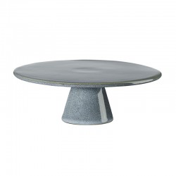 Prato para Bolo com Pé Ø22cm Denim - Saisons - Asa Selection