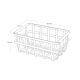 Storage Basket with Handles White - Tosca - Yamazaki YAMAZAKI YMZ2507