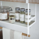 Under-Shelf Seasoning Rack White - Tosca - Yamazaki YAMAZAKI YMZ3498