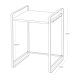 Extendable Rack White - Tower - Yamazaki YAMAZAKI YMZ3130