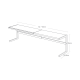 Extendable Kitchen Rack White - Tower - Yamazaki YAMAZAKI YMZ4480