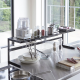 Extendable Kitchen Rack Black - Tower - Yamazaki YAMAZAKI YMZ4481