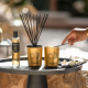 Decorative Scented Bouquet 100ml - Vanille d'Or Gold - Esteban Parfums ESTEBAN PARFUMS ESTVAN-002