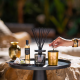 Scented Bouquet Ellipse and Refill 200ml - Vanille d'Or Gold - Esteban Parfums ESTEBAN PARFUMS ESTVAN-003