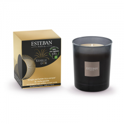 Refillable Scented Initial Candle 180gr - Vanille d'Or - Esteban Parfums ESTEBAN PARFUMS ESTVAN-008