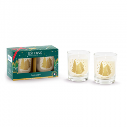 Pack of 2 Scented Candles - Exquisite Fir - Esteban Parfums