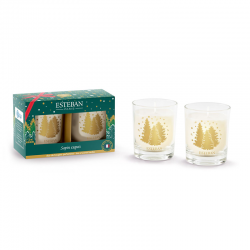 Pack of 2 Scented Candles - Sapin Exquis - Esteban Parfums