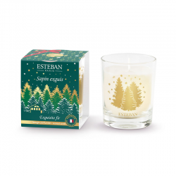 Mini Scented Candle 70gr - Sapin Exquis - Esteban Parfums