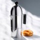 Espresso Coffee Maker 300ml - La Cupola Silver And Black - A Di Alessi A DI ALESSI AALEA9095/6B