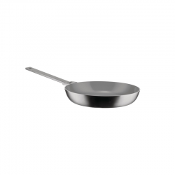 Frying Pan Long-Handled 24cm - Convivio Steel - Alessi ALESSI ALESDC110/24
