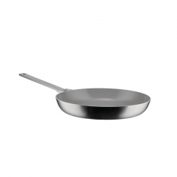Frying Pan Long-Handled 28cm - Convivio Steel - Alessi ALESSI ALESDC110/28