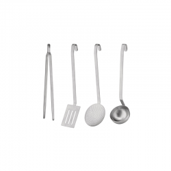 Kitchen Tools Set - Convivio Steel - Alessi ALESSI ALESDC07S4