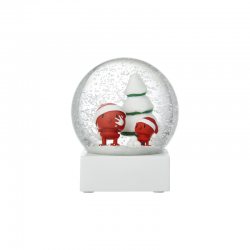 Large Santa Red - Snow Globe - Hoptimist