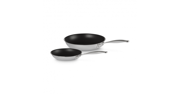 Set de 2 sartenes antiadherentes Signature, Le Creuset