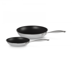 Non-Stick 2-piece Frying Pan Set - 3Ply Plus Black - Le Creuset LE CREUSET LC96609900000000
