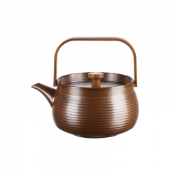 Teapot with Wooden Handle 600ml Brown - Japandi - Asa Selection ASA SELECTION ASA23371238