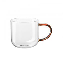 Mug Glass 400ml with Handle Brown - Coppa Glass - Asa Selection ASA SELECTION ASA20060494