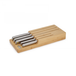 Knife Set with Bamboo Storage Tray - Elevate Steel - Joseph Joseph JOSEPH JOSEPH JJ10563
