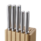 Vertical Knife Set with Bamboo Storage Tray - Elevate Steel - Joseph Joseph JOSEPH JOSEPH JJ10564
