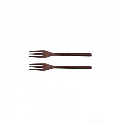 Set of 2 Forks - Wood Acacia Dark Brown - Asa Selection ASA SELECTION ASA53910970