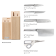 5-piece Knife & Scissor Set with Block - Elevate Beech - Joseph Joseph JOSEPH JOSEPH JJ10577