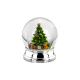 Snow Globe Christmas Tree 12cm Silver - Hermann Bauer HERMANN BAUER HB5333