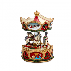 Music Box Carousel with Horses Multicolour - Hermann Bauer HERMANN BAUER HB6355