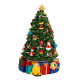Music Box Christmas Tree Gifts 22,5cm Multicolour - Hermann Bauer HERMANN BAUER HB6401