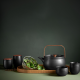 Tea Jar Black With Wooden Lid 200ml - Japandi - Asa Selection ASA SELECTION ASA23730190
