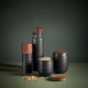 Tea Jar Black With Wooden Lid 300ml - Japandi - Asa Selection ASA SELECTION ASA23731190