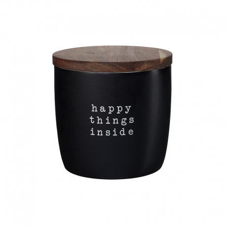 Jar Happy Things Inside - Hey! Black - Asa Selection ASA SELECTION ASA17751277