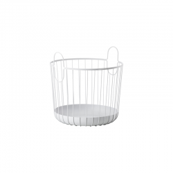Basket 40,6x41,1cm Soft Grey - INU - Zone Denmark