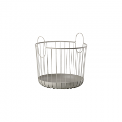Basket 40,6x41,1cm Taupe - INU - Zone Denmark