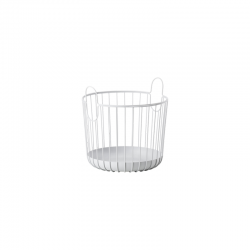 Basket 30x30,5cm Soft Grey - INU - Zone Denmark
