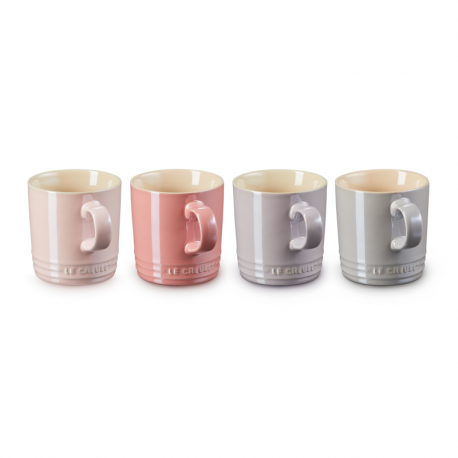 Set of 4 Mugs Pastel - Metallics - Le Creuset LE CREUSET LC69113358129031