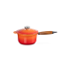 Cazo con Mango de Madera 18cm Volcanico - Tradition - Le Creuset LE CREUSET LC21139180902460